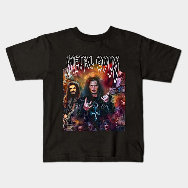 Metal Kids T-Shirt by MckinleyArt